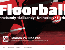 Tablet Screenshot of london-vikings.co.uk